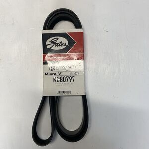 Gates Micro-V K080797 Serpentine Belt, New